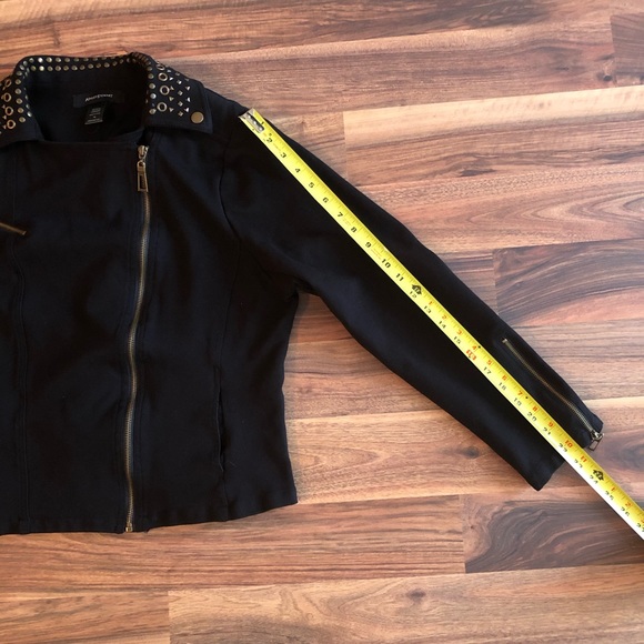 Ashley Stewart moto style jacket - Picture 9 of 9